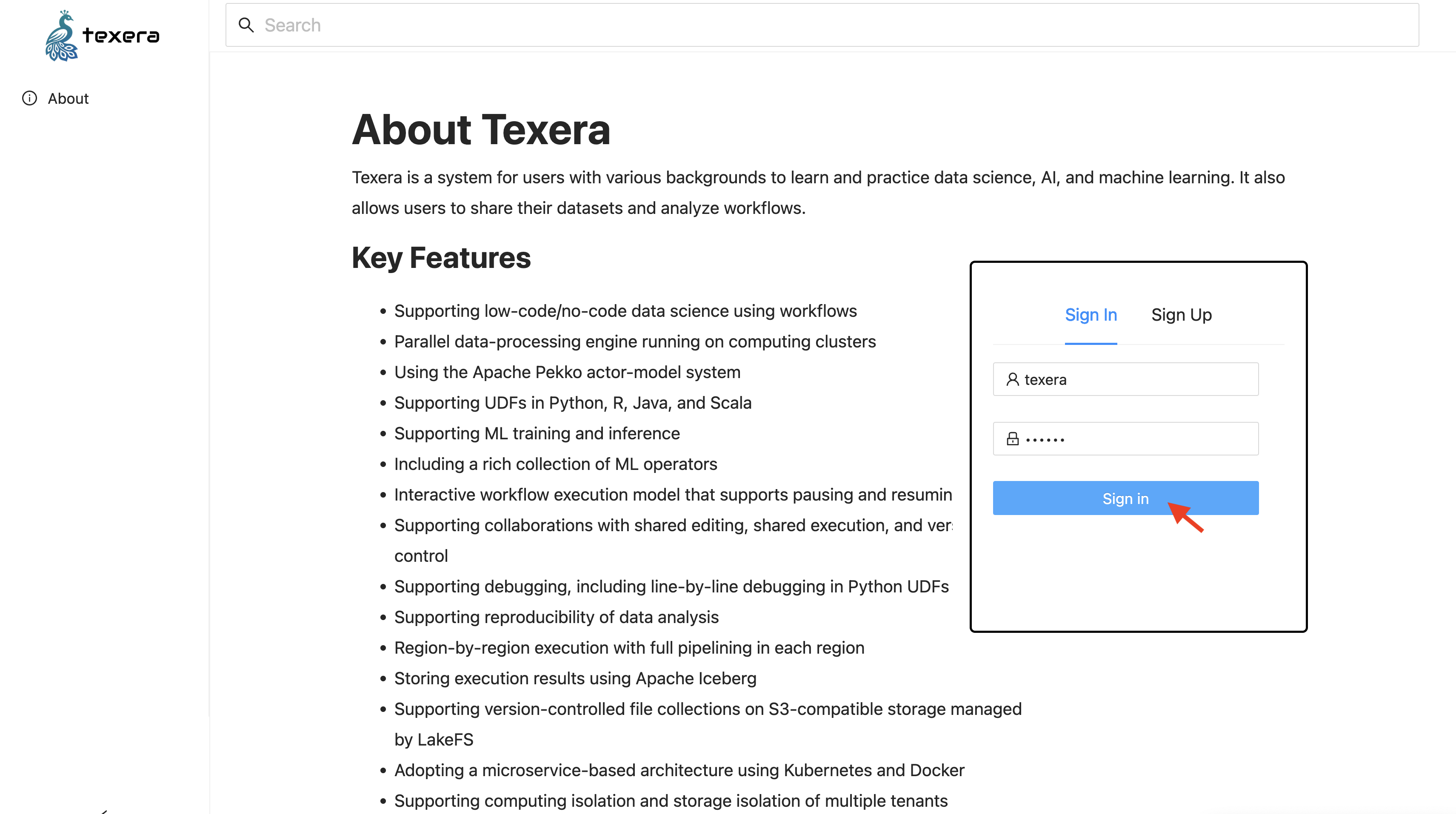 texera-login